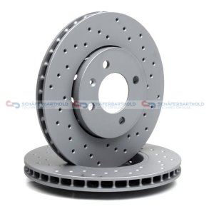 BremseskiveSport for|Ø-256mm|KBA 60872 ZIMMERMANN