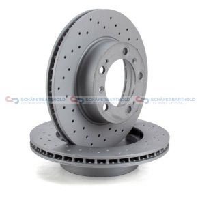 BremseskiveSport foraksel|Ø-298mm ZIMMERMANN