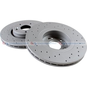 BremseskiveSport foraksel|Ø-300mm ZIMMERMANN