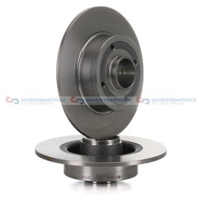 Bremseskive Bagaksel|Ø-240mm ZIMMERMANN