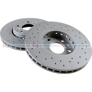 BremseskiveSport foraksel|Ø-296mm ZIMMERMANN