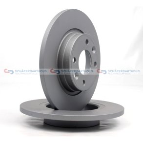 Bremseskive foraksel|Ø-259mm ZIMMERMANN