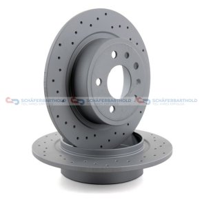 BremseskiveSport Bagaksel|Ø-286mm ZIMMERMANN