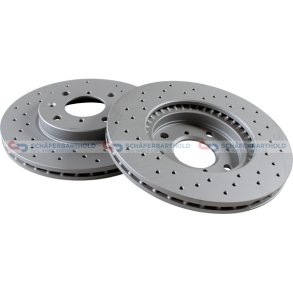 BremseskiveSport foraksel|Ø-252mm ZIMMERMANN