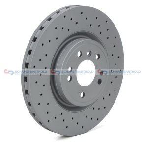 BremseskiveSport foraksel|Ø-330mm ZIMMERMANN