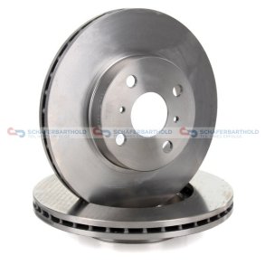 Bremseskive foraksel|Ø-255mm ZIMMERMANN