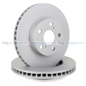 Bremseskive foraksel|Ø-255mm ZIMMERMANN