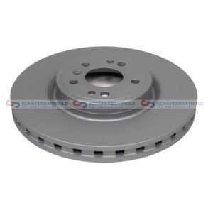 Bremseskive foraksel|Ø-330mm ZIMMERMANN