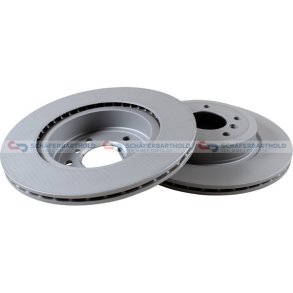 Bremseskive Bagaksel|Ø-324mm ZIMMERMANN