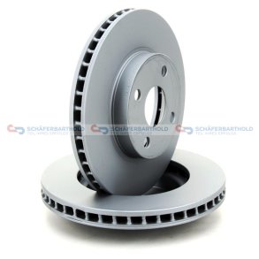 Bremseskive foraksel|Ø-255mm ZIMMERMANN