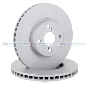 Bremseskive foraksel|Ø-275mm ZIMMERMANN