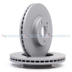 Bremseskive foraksel|Ø-277mm ZIMMERMANN