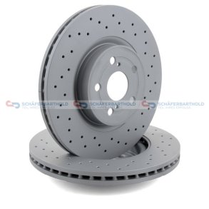 BremseskiveSport foraksel|Ø-295mm ZIMMERMANN