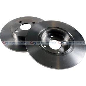 Bremseskive Bagaksel|Ø-266mm ZIMMERMANN