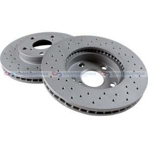 BremseskiveSport foraksel|Ø-275mm ZIMMERMANN