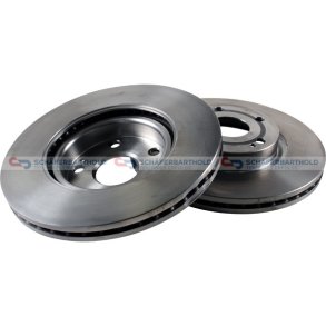 Bremseskive foraksel|Ø-295mm ZIMMERMANN