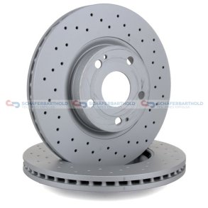 BremseskiveSport foraksel|Ø-295mm ZIMMERMANN