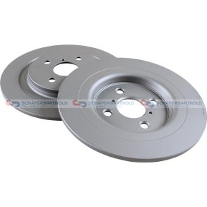 Bremseskive Bagaksel|Ø-278mm ZIMMERMANN