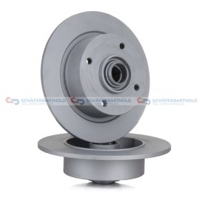 Bremseskive foraksel|Ø-278mm ZIMMERMANN