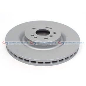 Bremseskive foraksel|Ø-350mm ZIMMERMANN