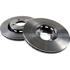 Bremseskive foraksel|Ø-280mm ZIMMERMANN