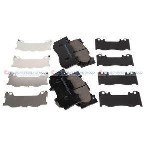 Bremseklodser foraksel|18mm|WVA:22353|ZIMMERMANN