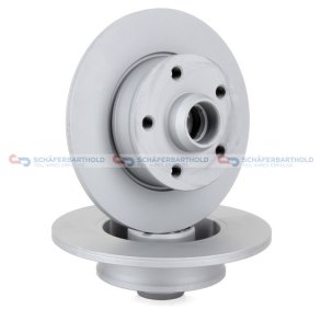 Bremseskive Bagaksel|Ø-226mm ZIMMERMANN