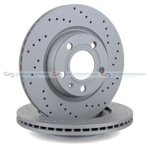 BremseskiveSport foraksel|Ø-280mm ZIMMERMANN