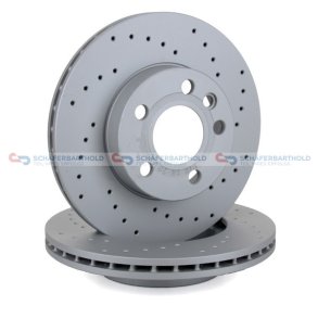 BremseskiveSport foraksel|Ø-280mm ZIMMERMANN