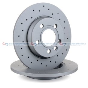 BremseskiveSport Bagaksel|Ø-280mm ZIMMERMANN