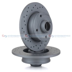 BremseskiveSport Bagaksel|Ø-226mm ZIMMERMANN