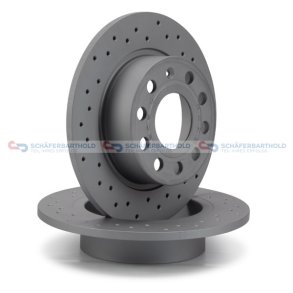 BremseskiveSport Bagaksel|Ø-253mm ZIMMERMANN