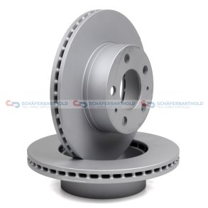 Bremseskive foraksel|Ø-263mm ZIMMERMANN