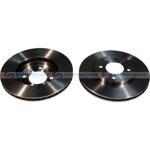 Bremseskive foraksel|Ø-256mm ZIMMERMANN