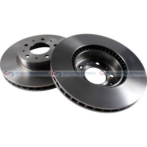 Bremseskive foraksel|Ø-280mm ZIMMERMANN