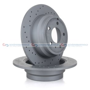 BremseskiveSport Bagaksel|Ø-295mm ZIMMERMANN