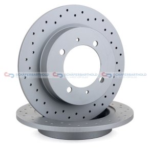 BremseskiveSport Bagaksel|Ø-260mm ZIMMERMANN