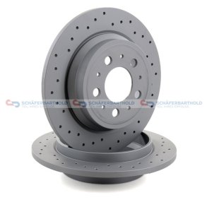 BremseskiveSport Bagaksel|Ø-288mm ZIMMERMANN