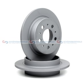 Bremseskive Bagaksel|Ø-265mm ZIMMERMANN