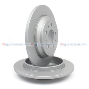 Bremseskive Bagaksel|Ø-288mm ZIMMERMANN