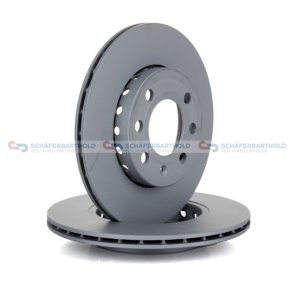 Bremseskive foraksel|Ø-239mm ZIMMERMANN