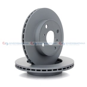 Bremseskive foraksel|Ø-235mm ZIMMERMANN