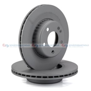 Bremseskive foraksel|Ø-295mm ZIMMERMANN