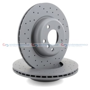 BremseskiveSport foraksel|Ø-330mm ZIMMERMANN