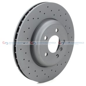 BremseskiveSport foraksel|Ø-348mm ZIMMERMANN