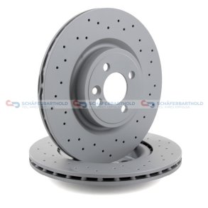 BremseskiveSport foraksel|Ø-316mm ZIMMERMANN