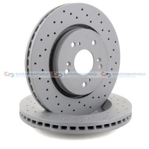 BremseskiveSport foraksel|Ø-293mm ZIMMERMANN