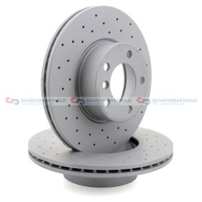 BremseskiveSport foraksel|Ø-312mm ZIMMERMANN