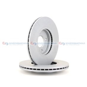 Bremseskive foraksel|Ø-278mm ZIMMERMANN