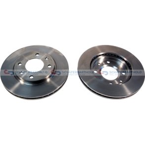 Bremseskive foraksel|Ø-247mm ZIMMERMANN